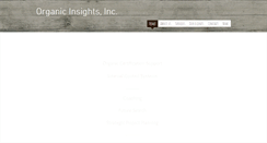Desktop Screenshot of organicinsights.com